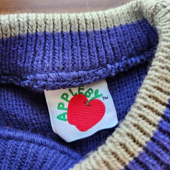 Vintage Boys Wool Sweater - Picture 4 of 4
